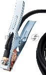 Кабель сварочный ELITECH 0606.000300 3м DX25 16кв мм зажим на массу, вид 5