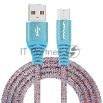 Кабель Crown USB - USB Type-C CMCU-3102C blue