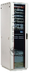 Шкаф телеком. напольный 42U (600x1000) дверь стекло (ШТК-М-42.6.10-1ААА) (3 коробки)