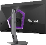 Монитор 26.5" AOC AGON AG276QKD2 QD-OLED 2560x1440, 500 Гц, 0.03 мс, 16:9, 1000 кд/м² (пиковая), DisplayHDR True Black 500, 2×HDMI 2.1, DP 2.1, USB Hub (2×USB-A 3.2 Gen1), 3.5 Jack, динамики (2×5 Вт), Adaptive-Sync, антибликовое покрытие, черно-серый, вид 24
