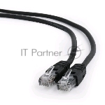 Патч-корд UTP Cablexpert cat.6, 1м, литой, многожильный, черный