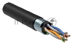 Кабель связи витая пара F/UTP кат. 5E 4 пары LDPE 1м черный GENERICA ITK BC3-C5E04-339-305-G