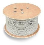 Кабель сетевой Buro UTP 4 пары cat6 solid 0.52мм Cu 305м серый