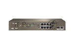 Коммутатор IP-COM G3310P-8-150W, 8×1 Гбит/с PoE + 2×1 Гбит/с SFP, управляемый