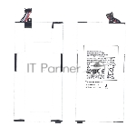 Аккумуляторная батарея SP4960C3A для Samsung Galaxy Tab GT-P1000 3.7V 14.8Wh