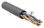 Кабель информационный ITK Generica BC1-C504-111-305-G кат.5 U/UTP не экранированный 4X2X24AWG PVC внутренний 305м серый