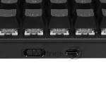 Клавиатура ASUS Strix Scope II 96 гибридная, Bluetooth, радиоканал, чёрный, вид 5