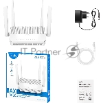 Маршрутизатор Cudy AX3000 Wi-Fi 6 VoIP GPON Router Dual Band Gigabit xPON Router, Realtek chipset, GPON/EPON, 2402Mbps at 5GHz + 576Mbps at 2.4GHz, 802.11ax/ac/a/b/g/n, 1 PON Port, 4 Gigabit RJ45 port, 1 RJ11 Port, Power ON/OFF Button,WPS Button,WiFi Button, Reset button,TR069/TR098/TR111/T