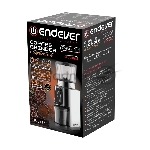 Кофемолка Endever COSTA-1067, 160 Вт, цвет стальной/черный, тип: жерновая, объем контейнера для кофе 250 г,32 степени помола, вид 5