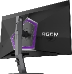 Монитор 26.5" AOC AGON AG276QKD2 QD-OLED 2560x1440, 500 Гц, 0.03 мс, 16:9, 1000 кд/м² (пиковая), DisplayHDR True Black 500, 2×HDMI 2.1, DP 2.1, USB Hub (2×USB-A 3.2 Gen1), 3.5 Jack, динамики (2×5 Вт), Adaptive-Sync, антибликовое покрытие, черно-серый, вид 22