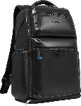 Рюкзак мужской Piquadro Blue Square CA6592B2BM/N, кожа, черный, вид 8