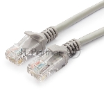 Патч-корд UTP Cablexpert PP6U-15M cat.6, 15м, литой, многожильный, серый