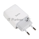 Сетевое зарядное устройство 1 USB/HOCO HC-12899 C72A/Выход: 10.5W/белый