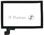 Сенсорное стекло (тачскрин) для Lenovo Miix 520-12IKB, черное