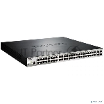 Управляемый коммутатор 2 уровня D-Link DGS-1210-52MP/ME/B2A PROJ с 48 портами 10/100/1000Base-T с поддержкой PoE и 4 портами 1000Base-X SFP