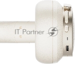 Беспроводные/проводные наушники Edifier ES850NB слоновая кость, полноразмерные, Bluetooth + USB-C, активное шумоподавление, вид 8