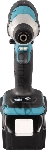 Дрель-шуруповерт Makita DTD157RTJ, 18 В, 5 Ач, 140 Нм, бесщеточный, ударный, вид 19
