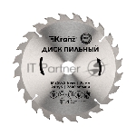 Диск пильный 250 мм х 24 зуб х 30 мм Kranz