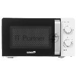 Микроволновая печь Renova MMS-20W1 белый/черный, 20 л, 700 Вт, переключатели - поворотный механизм