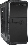 Компьютерный корпус Minitower ExeGate BA-202-UNS500 (mATX, БП UNS500 с вент. 12см, 2хUSB, аудио, черный)