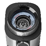 Кофемолка Endever COSTA-1067, 160 Вт, цвет стальной/черный, тип: жерновая, объем контейнера для кофе 250 г,32 степени помола, вид 6