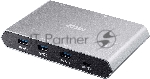 Переключатель ATEN 2-Port USB-C Gen 2 Sharing Switch with Power Pass-through