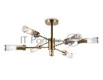 Люстра Ambrella light LH55161/6 BS/CL латунь/прозрачный E14/6 max 40W D830*330