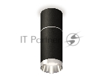 Светильник Ambrella Light XS6323060 SBK/PSL черный песок/серебро полированное MR16 GU5.3 (C6302, A2060, C6323, N6132)