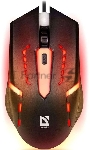 Мышь проводная Defender Flash MB-600L черный, 1200 dpi, USB, кнопки - 4