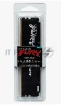 Оперативная память Kingston Fury Beast, DDR5, 32GB (1x32 GB), 6000 MHz, CL36, DIMM, радиатор, черный