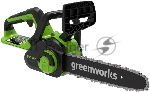 Цепная пила аккумуляторная GreenWorks G40CS30II, 40V, 30 см, без АКБ и ЗУ (2007807)