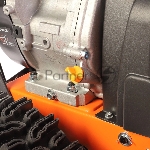 Снегоуборщик PATRIOT PRO 11 KX (коммунально-хозяйственный); 11 л.с., усиленный редуктор, безвоздушные колеса WE3, антиадгезионное покрытие ковша и желоба., вид 21