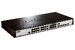 Управляемый коммутатор D-Link DES-1228/ME_RFB/A2 L2 с 24 портами 10/100Base-TX, 2 портами 100/1000Base-X SFP и 2 комбо-портами 100/1000Base-T/SFP Восстановленное в производственных условиях ранее эксплуатировавшееся оборудование. Гарантия производителя 1 год. (