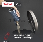 Пылесос вертикальный Tefal X-Force Flex TY9LC1WO серый/синий, питание от аккумулятора, 150 Вт, уборка сухая, пылесборник 0.65 л, вид 53