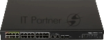 Коммутатор Dahua DH-LR2226-24ET-360, 24×100 Мбит/с + 2×1 Гбит/с + 2×1 Гбит/с Combo, управляемый