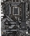 Материнская плата Gigabyte B760 DS3H DDR4, LGA 1700, Intel B760, 4xDDR4, 4xSATA, 2xM.2, 1xPCIe 4.0 x16, 4xPCIe 3.0 x1, 1xHDMI, 1xDP, 1x 1Gb LAN, 1xUSB 3.2 Gen 2, 1xUSB 3.2 Gen 2x2, 4xUSB 2.0, 3x3.5 мм, 7.1, ATX