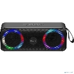 Акустическая система Defender LIGHT/BT/FM/USB/TF/AUX Q1 черный 10 Вт
