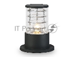 Светильник Ambrella light ST2532 BK/CL черный/прозрачный IP54 E27 max 40W D108*200