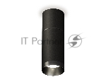 Светильник Ambrella Light XS6323061 SBK/PBK черный песок/черный полированный MR16 GU5.3 (C6302, A2061, C6323, N6131)