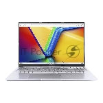Ноутбук ASUS VivoBook 16 M1605NAQ-SH158/16"/OLED/AMD Ryzen 7 170/16GB/512GB SSD/AMD Radeon 680M/DOS/серебристый/1.88kg