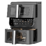 Аэрогриль Centek CT-3107 серый, 2800 Вт, 10 л, сенсор, 10 программ