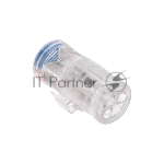 Экспресс-клемма Rexant СМК 2273-2x3R проходная разъемная 3 полюса 3х2-проводная 0,5-2,5 мм² (50 шт/уп)
