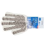Перчатки трикотажные Сибртех, рисунок ПВХ гель "Протектор", оверлок