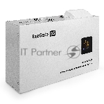 Стабилизатор напряжения ExeGate Master AV-10000 (10000ВА, 140-260В, цветной дисплей, 220В±8%, КПД 98%, 5 уровней защиты, задержка, усиленный метал.корпус, клем.колодка+евророзетка, RTL)