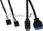 Компьютерный корпус Accord M203 черный без БП mATX 2xUSB 2.0 1xUSB 3.0 1xUSB3.1 audio bott PSU, вид 15