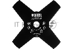 Диск для триммера Denzel 255 х 25,4, толщина 1,6 мм, 4 лезвия