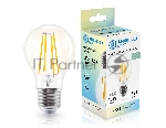 Лампа светодиодная 601514 Filament LED A60 15W E27 4000K 220-240V
