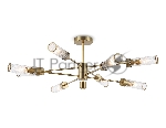 Люстра Ambrella light LH55162/8 BS/CL латунь/прозрачный E14/8 max 40W D930*330