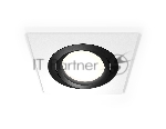 Комплект встраиваемого поворотного светильника Ambrella light XC7631081 SWH/PBK белый песок/черный полированный MR16 GU5.3 (C7631, N7002)