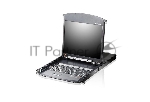 Переключатель электронный ATEN 16P CAT5 HIGH DENSITY DUAL RAIL LCD OVER